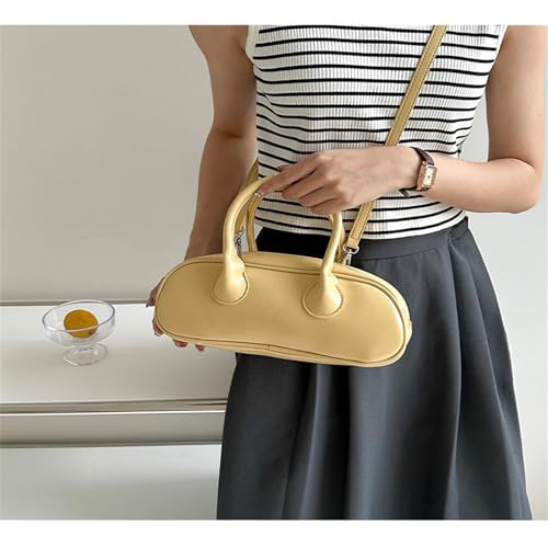 Sac à bandoulière coloré en cuir synthétique résistant et léger