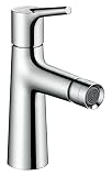 hansgrohe Talis S Einhebel-Bidetarmatur mit Zugstangen-Ablaufgarnitur, Chrom