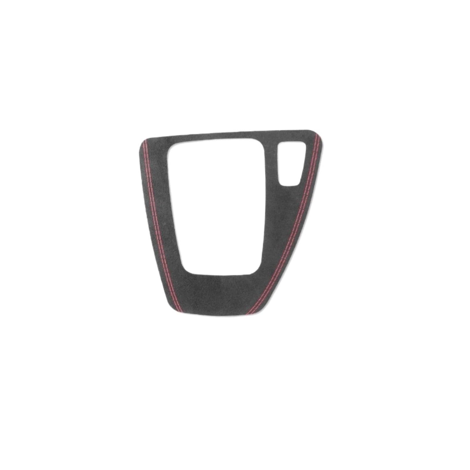 VNHLOTVJL Car Gear Shifter Panel Trim Tuning Interior Accessories Stickers Compatible for BMW Performance Series 3 E90 E92 E93(Red RHD)