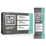 LMNT Zero Sugar Electrolytes - Raw Unflavored Salt | Drink Mix | 30-Count