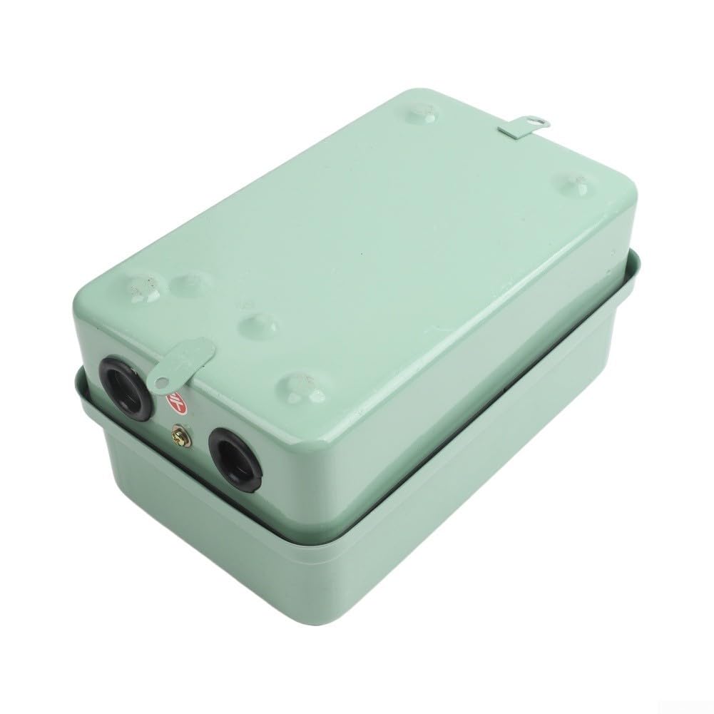 Protector de motor de arranque electromagnético 20 A 380 V 10 KA arranque directo | Carcasa de metal galvanizado, protección contra sobrecarga y fallo de fase, uso de automatización industrial (5.5