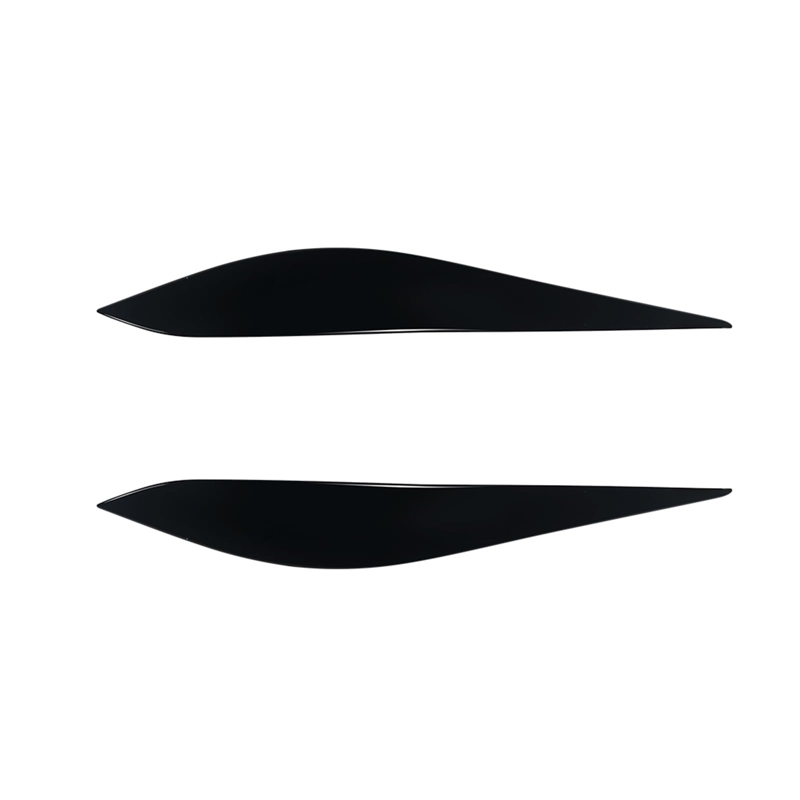Cubierta para faro delantero para Ford Fiesta MK8 2017-2020, color negro