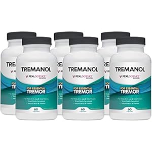 – Pack of 6 – Natural Aid for Essential Tremor – Provides Relief for Shaky Hands, Arm, Leg, & Voice Tremors