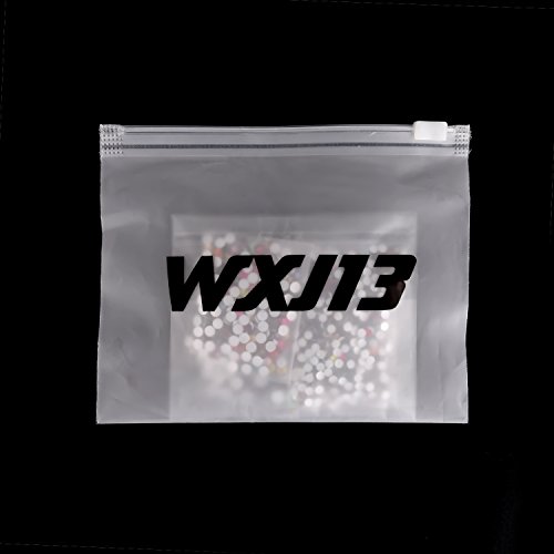 Wxj13 3 Sizes Flatback Rhinestones Mixed Colors Resin Round Crystal, 2000 Pieces #TOP4