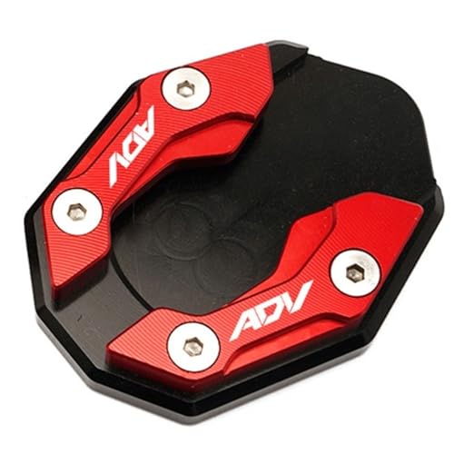 Pied extension de béquille latérale moto en aluminium CNC pour gamme PCX et ADV