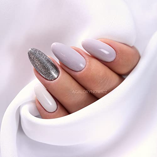 Semilac UV Nagellack Grau 544 City Break Just Chillin 7 ml UV LED Farblack für Farbintensive Fingernägel Ergiebig… – Bild 7