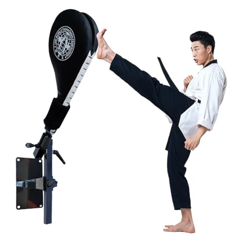 Mural Raquette Taekwondo, Martial Arts Kicking Training Strike Target Pad, Support à ressort à 3 combinaisons, pour l'entraînement de boxe et de...