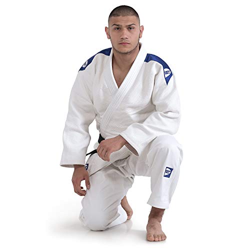 Judogi Green Hill Bianco Ufficiale IJF - Kimono Judo Unisex, Cotone 750 G/m2 - Foto 3