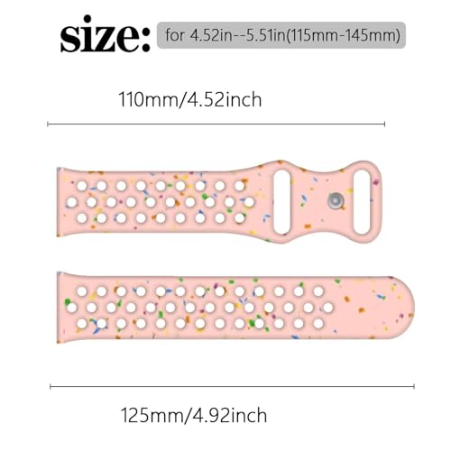 Pulseiras Compatíveis com SUUNTO Ocean, Pulseira Esportiva Respirável de Silicone Macio Pulseira de