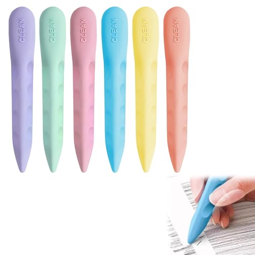 6er Set Große Radiergummis, Weicher 2B-Radierer aus Hochwertigem Gummi, für Schulbedarf und Schreibwaren, radiergummi lustig,Perfekt für Zeichnen und Malen (10 * 1.5cm)