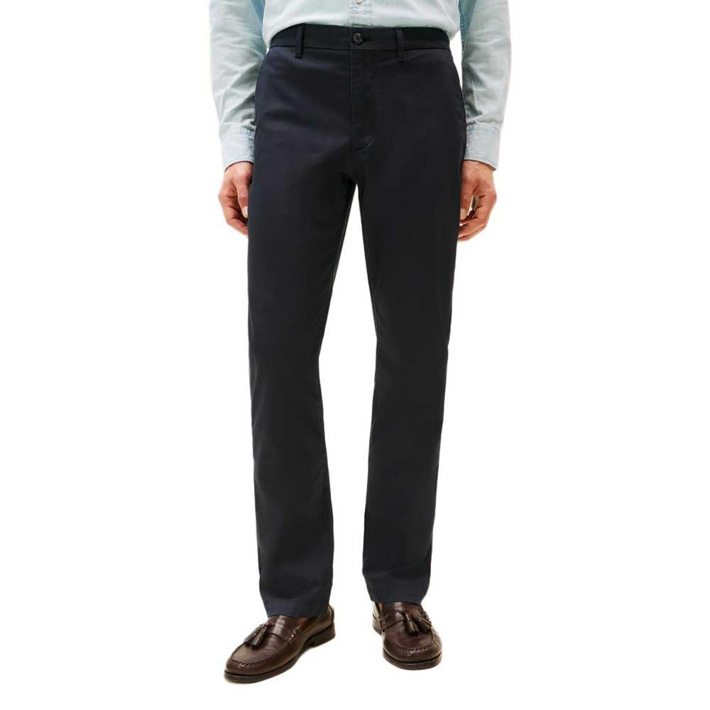 Tommy Hilfiger Herren Chino Hose Denton Printed Structure Straight Fit
