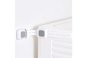 Upgraded No Drill Anti-Tip Furniture Safety Straps for Baby Proofing