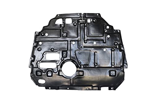 CarPartsDepot Front Engine Splash Shield Under Lower Radiator Cover Guard Plastic Compatible with Prius 2010 2011 2012 2013 2014 2015 Fit 5141012105-PFM Front Center