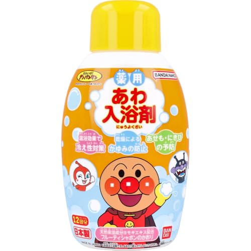 薬用あわ入浴剤 アンパンマン ボトルタイプ フルーティシャボンのかおり 245mLのサムネイル