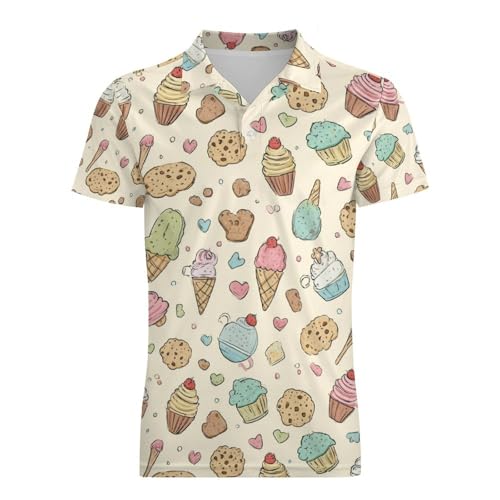 Boys' Classic Polo Shirts Short Sleeve Moisture-Wicking Golf & Tennis Shirts for Youth Teens Pink Halloween Pumpkin Star4