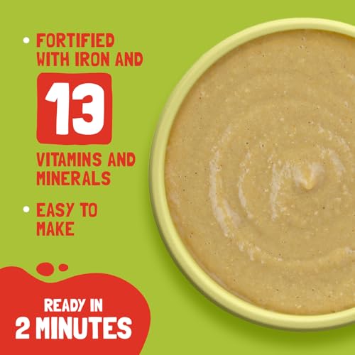 Slurrp Farm Moong Dal Khichdi Baby Cereal | Easy to Digest Travel Food for Kids | Real Veggies & 13 Nutrients | No Added Sugar, Salt or Milk | No Preservatives | 7.05 Oz (200g)