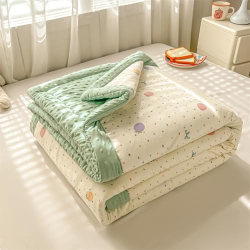 Highdi Edredon Verano, Suave Reversible Multiusos Colcha, Edredones Ligera Microfibra, Moderno Colorido 3D Edredón Acolchado Individual/Doble/Extra Grande, para Estaciones (Colorido,200x230cm)