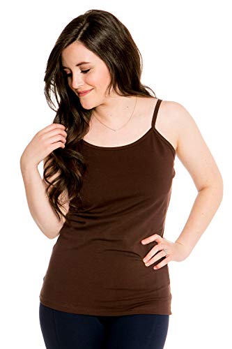 Heirloom Clothing Cotton Camisoles for Women Dutch Brown Medium