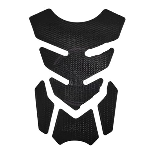 Autocollant réservoir moto 3D en caoutchouc pour protection d'essence