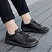 1TAZERO Wide Walking Shoes for Men Casual Dress for Plantar Fasciitis Loafers Non Slip Formal Shoes with Arch Support All Black 10.5