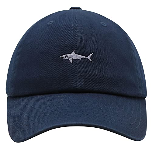 JPAK Shark Premium Dad Hat Embroidered Cotton Baseball Cap Ocean