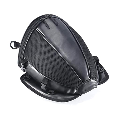 Bolsa trasera para asiento de motocicleta, bolsa deportiva impermeable para asiento trasero, bolsa de cola para moto, mochila para moto, bolsa de tanque expandible para asiento miniatura 3