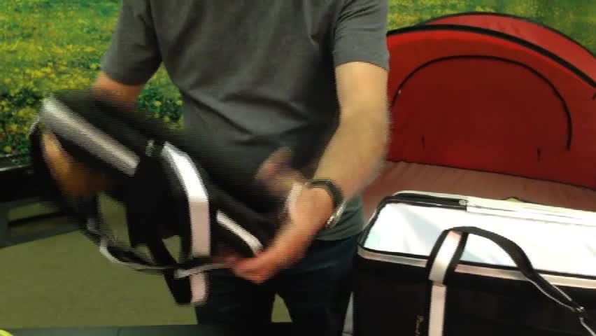 Trousse à Couteaux Rigide Pliable Avec 10 Emplacements Polyester 50 Cm