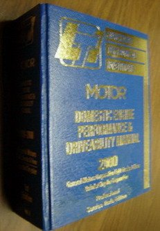Domestic Engine Performance & Driveability Manual : General Motors Corporation Passenger Cars (Motor Domestic Engine...