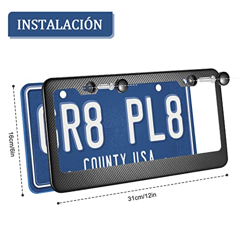 Viaje Y Protección, Automotive Parts and Accessories portaplacas Marca YOMYM (2)