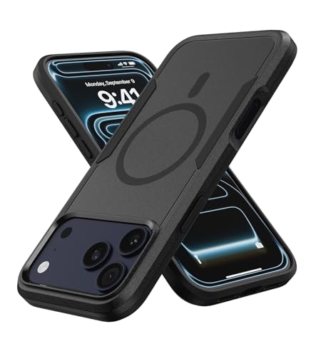 Coque iPhone 17 Max fine en finition premium noire MobNano DBM