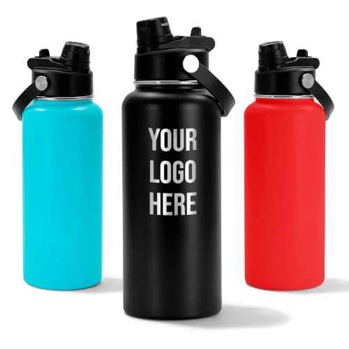 Image of Custom Logo 32 oz Tumbler, Engraved Corporate Gift Travel Mug