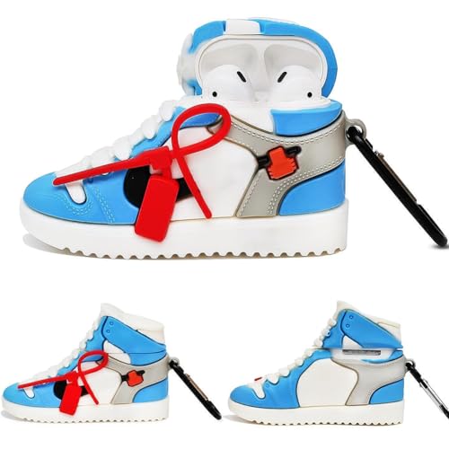 Custodia 3D 1&2 Per Auricolari Bluetooth - Protettiva in Silicone Compatibile Con Cuffie 2/1