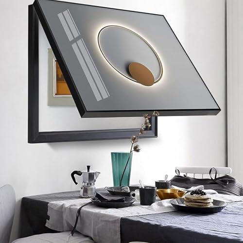 Couvercle de compteur électrique en peinture décorative pour salon