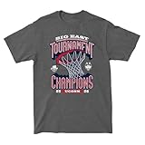 UConn Women's Basketball 2026 Big East Tournament Champions Official Locker Room Tee Grey