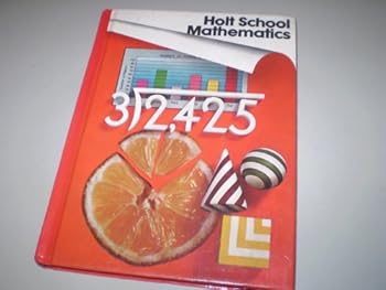 Hardcover Holt School Mathematics Grade 4 Book