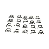 8mm Benzinschlauchklammer 20 x 8mm Schlauchklammer Klammer Benzinschlauch für Moped Mofa Roller Hercules Kreidler Zündapp Puch