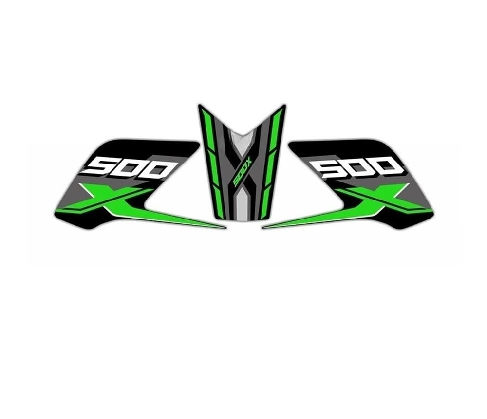Tank Pad Protector Tank Pad Protector Sticker Decal for KY500X Gas Knee Grip Traction Side Tank Pad Sticker
