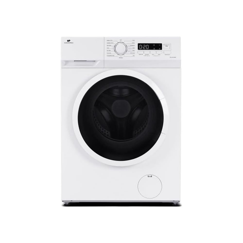 Lave-linge hublot CONTINENTAL EDISON CELL914IWS - 9 kg - Largeur 59,5 cm - Classe A - 1400 trs - moteur induction -Blanc
