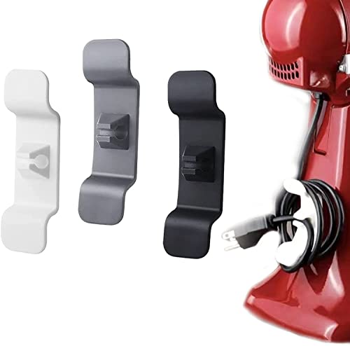 Kitchen Appliance Cord Organizer, 3 Pcs Cord Wrap Wire Holder Cable Organizer For Small Appliances, Coffee Makers, Juicers, Blenders, Air Fryers And Pressure Cookers #TOP3