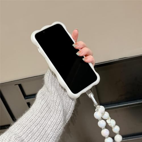 Coque iPhone 13 Pro Max antichoc de luxe résolvant le risque de chute avec sa perle
