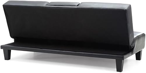 Miniatura 7 de Glory Furniture Sofá cama de piel sintética Richie en color negro