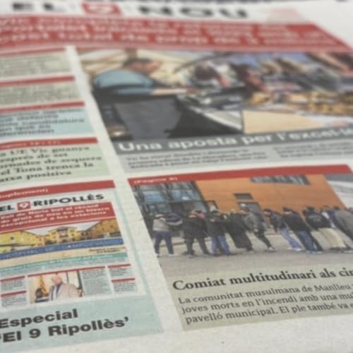 El 9 Nou estrena un monogr&agrave;fic mensual de 12 p&agrave;gines sobre el Ripoll&egrave;s