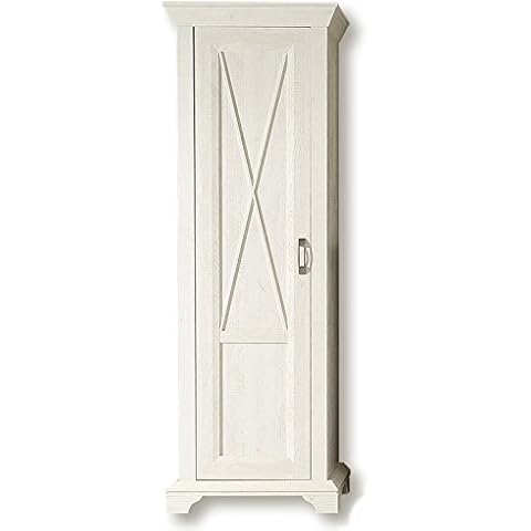FORTE Kashmir Kleiderschrank mit 1 Tür Cover