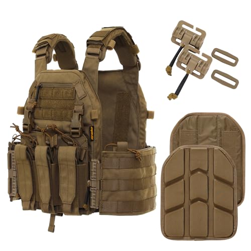 EREBUSE Tactical Airsoft Vest Coyote