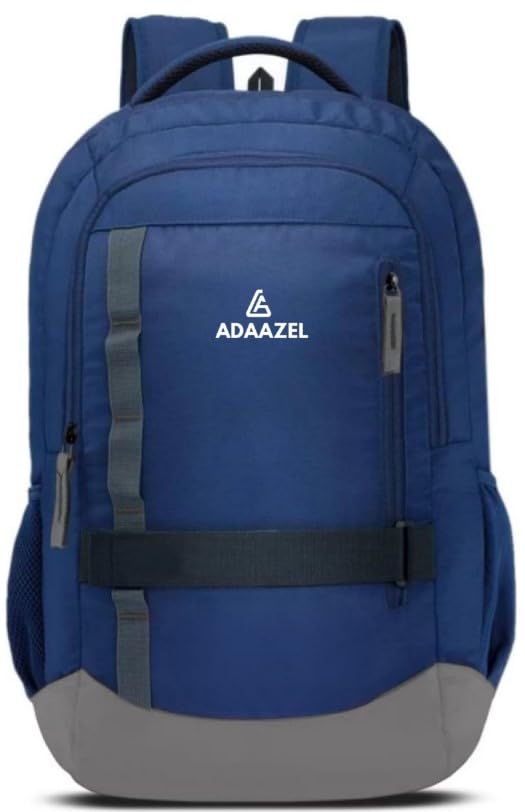ADAAZEL medium 45 L-NAVY-BLUE-BELT-PATTI Durable Fancy Modern Unisex school bags ofice bags | Travel Laptop Bags || Backpacks (B0CRP98F8M) Amazon Price History, Amazon Price Tracker