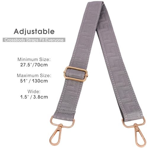 Image of Replacement Purse Strap Shoulder Strap Adjustable Crossbody Strap for Women Crossbody Wide Shoulder Bag
