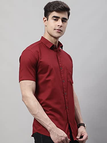 Image of Majestic Man Men's Cotton Slim Fit Shirt