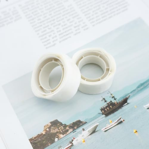 200 PCS Balloon Glue Dots Double Sided Glue Dots Clear Glue Point Dots, Removable Glue Points for Craft Wedding Decoration, Birthday Party (2 Rolls) - Image 7