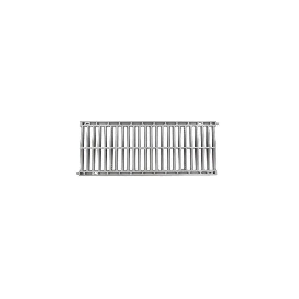 NICOLL Grille caniveau PVC 0,5m A15 largeur 200 gris