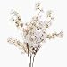 Yinhua Artificial Cherry Blossom Branches Flowers Stems Silk Tall Fake Flower Arrangements for Home Wedding (Cherry Blossom, Pack of 3)